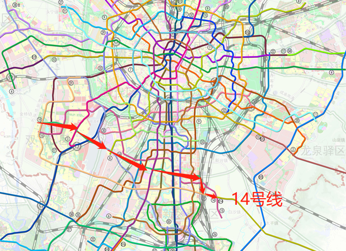 成都地鐵15號線，連接未來，助力城市騰飛